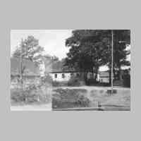 031-0023 Blick auf das Anwesen Karl Schmidt. Wohnhaus und Scheune im Jahre 1940 .JPG